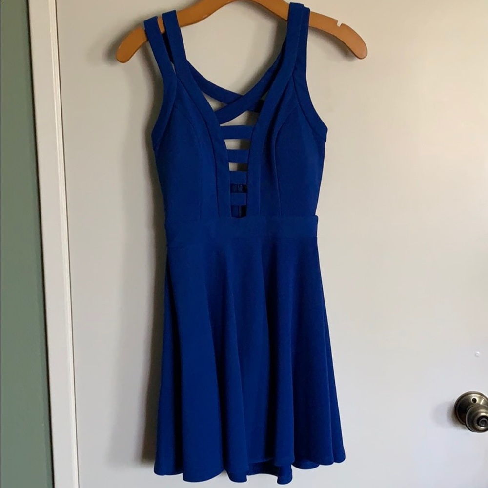Windsor Royal Blue Dress Size S